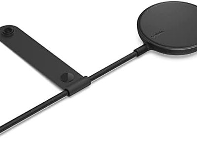 Belkin Magnetic Portable Wireless Charger Pad - 6’ (2M) Long Cable - MagSafe Charger Compatible -