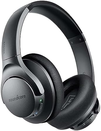Soundcore Anker Life Q20 Hybrid Active Noise Cancelling Headphones, Wireless Over Ear Bluetooth