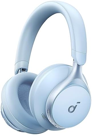 Soundcore by Anker, Space One, Active Noise Cancelling Headphones, 2X Stronger Voice Reduction, 40H