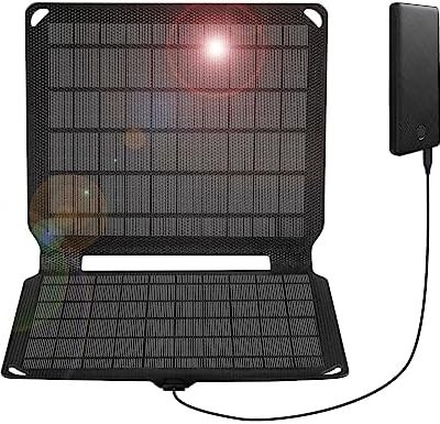 FlexSolar 10W Portable Solar Chargers 5V USB Small Power Emergency ETFE Panels Foldable IP67