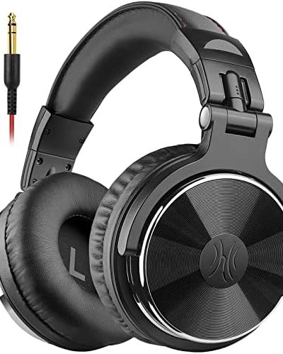 OneOdio Wired Over Ear Headphones Studio Monitor & Mixing DJ Stereo Headsets with 50mm Neodymium